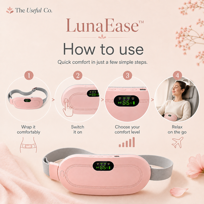 LunaEase Wireless Period Relief Belt