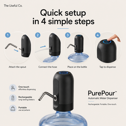 PurePour Automatic Water Dispenser