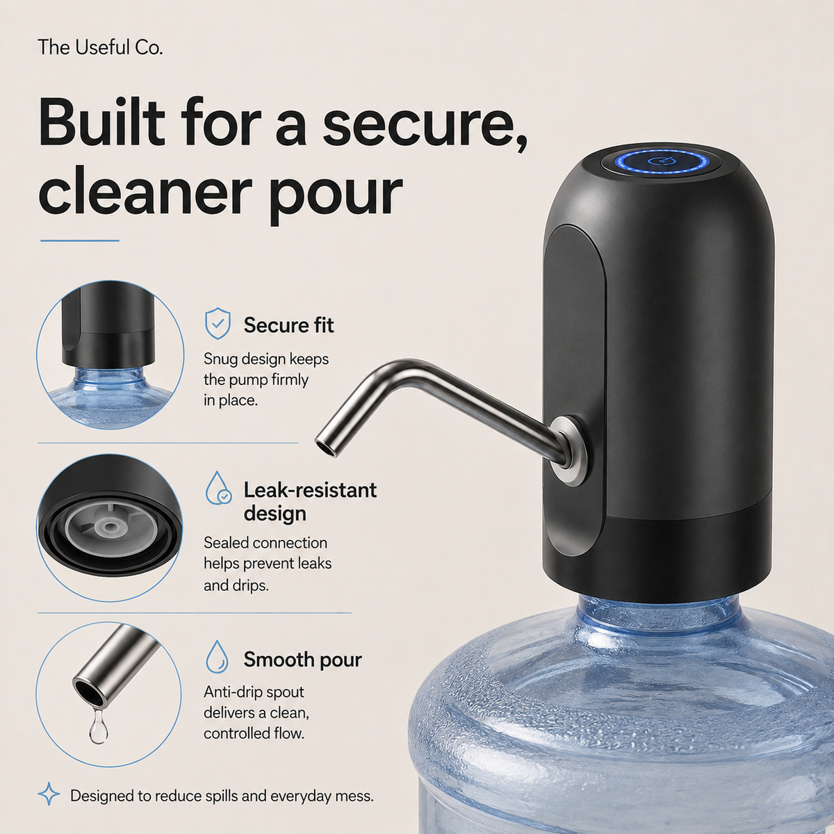 PurePour Automatic Water Dispenser
