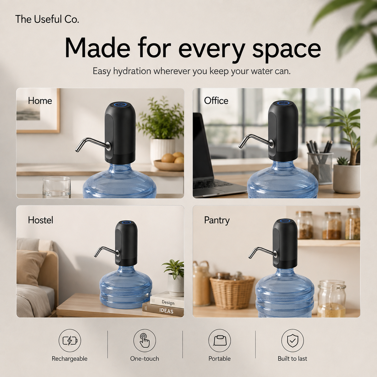 PurePour Automatic Water Dispenser
