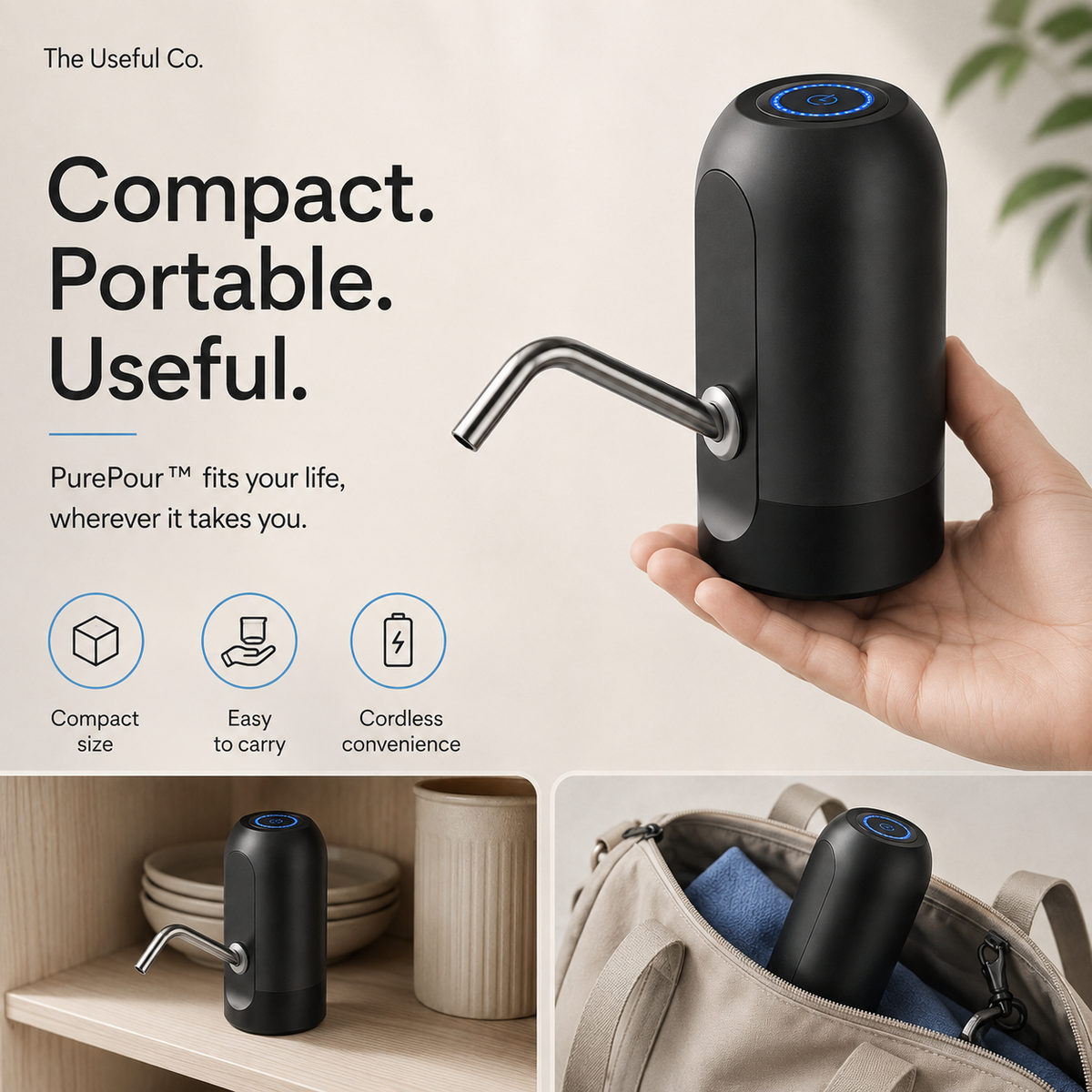 PurePour Automatic Water Dispenser