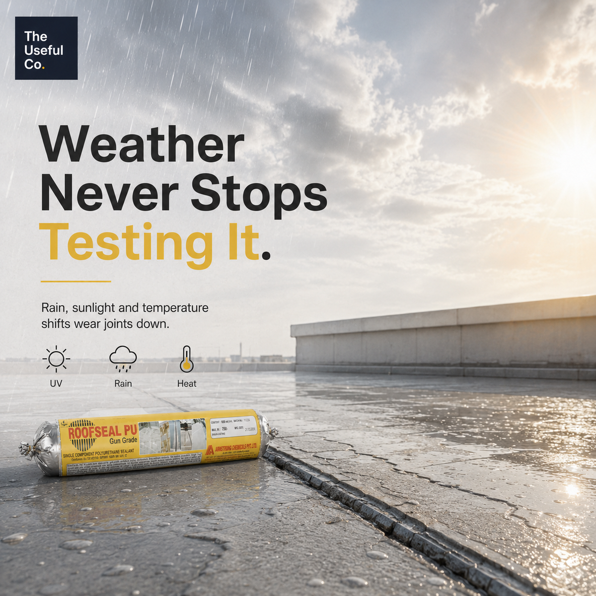 RoofSeal PU Gun Grade Polyurethane Sealant