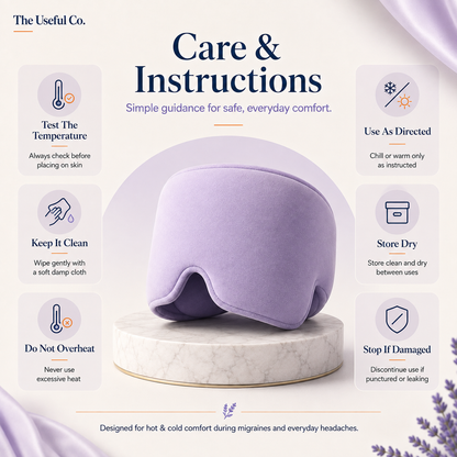 The 360° Migraine Relief Cap | Hot & Cold immediate Headache Comfort