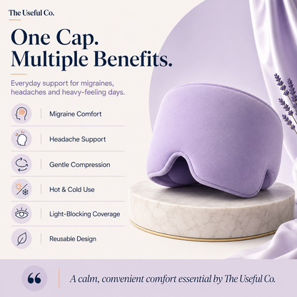 The 360° Migraine Relief Cap | Hot & Cold immediate Headache Comfort