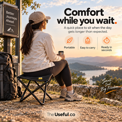 GoSeat Portable Folding Stool