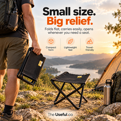 GoSeat Portable Folding Stool