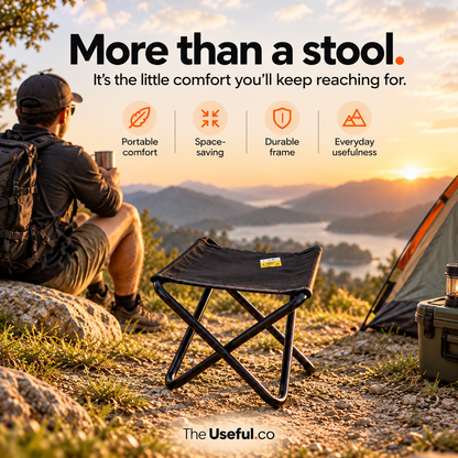GoSeat Portable Folding Stool