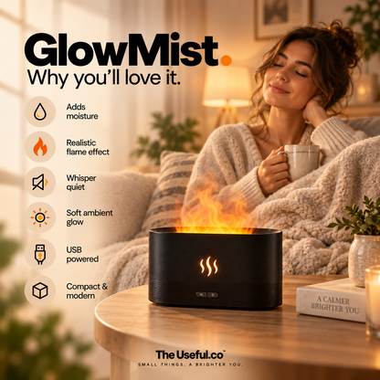 GlowMist Flame Humidifier