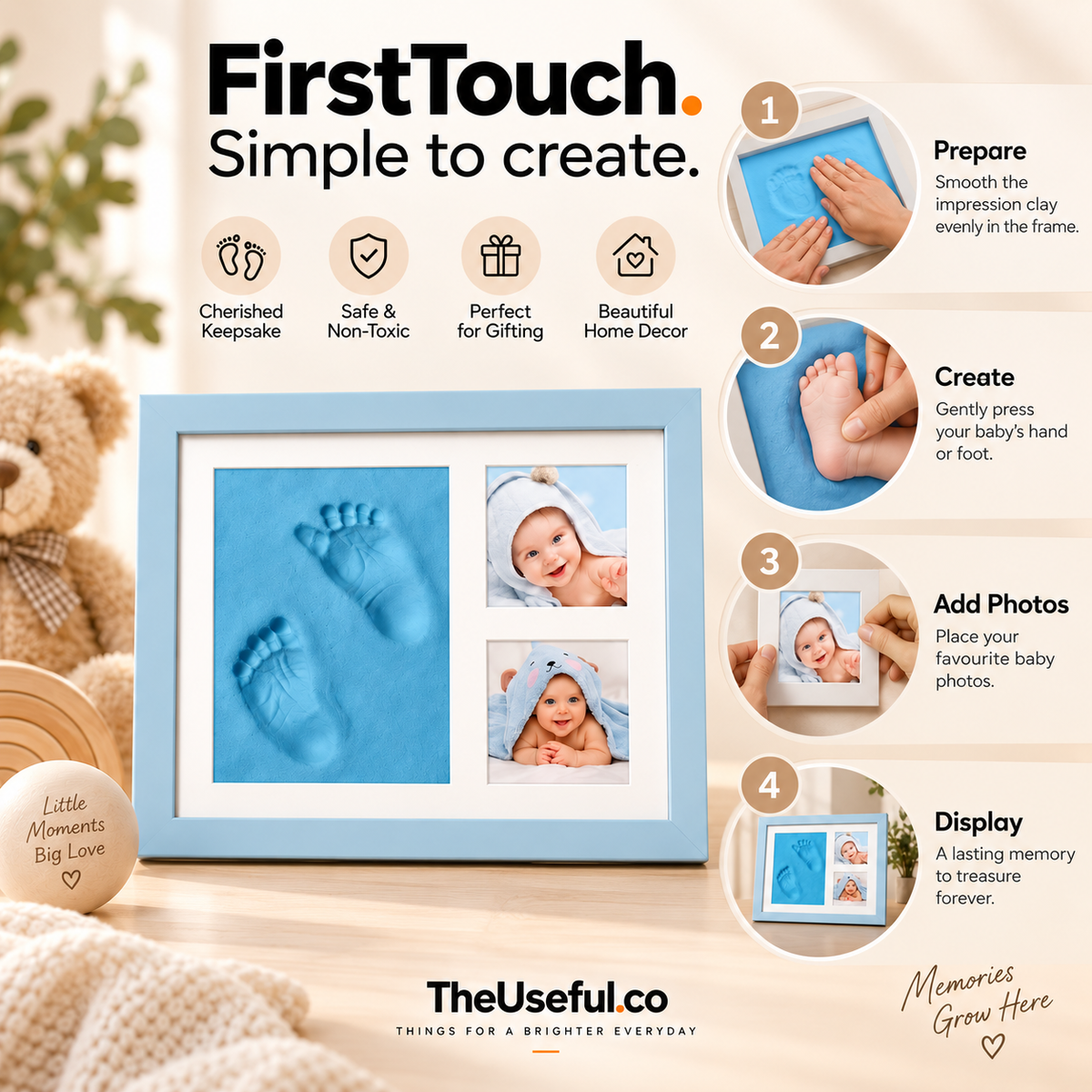 FirstTouch Baby Memory Frame