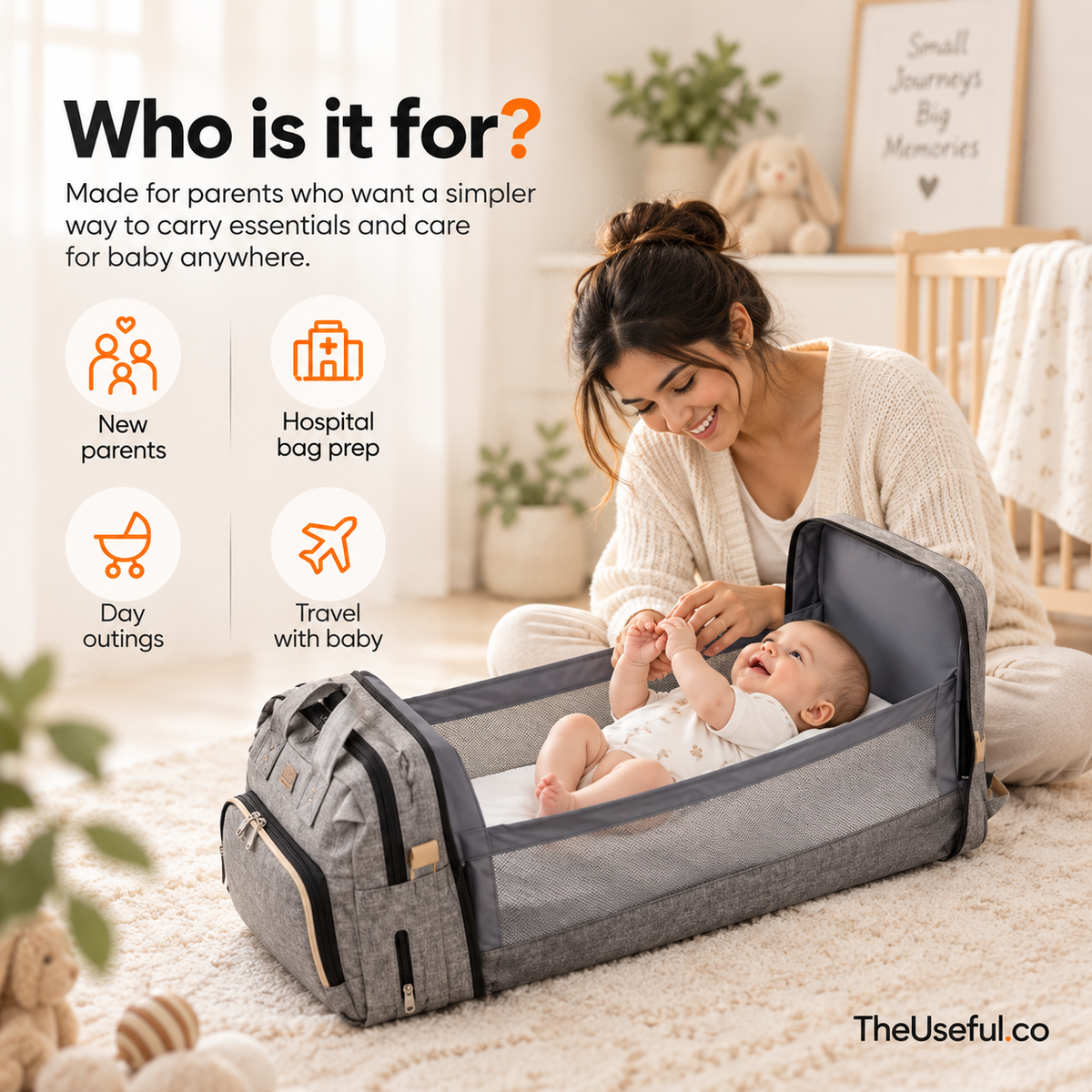 MummaCare 3-in-1 Maternity Backpack