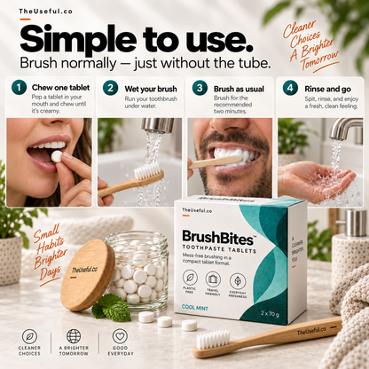 BrushBites Toothpaste Tablets