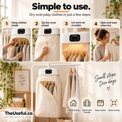 AeroDry Mini Clothes Dryer