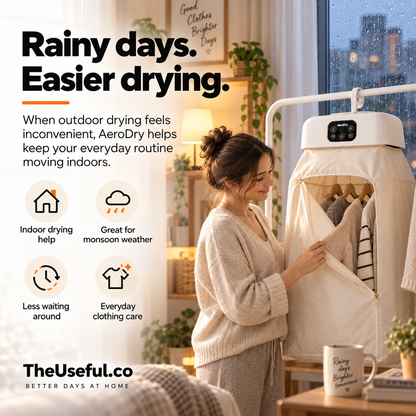 AeroDry Mini Clothes Dryer