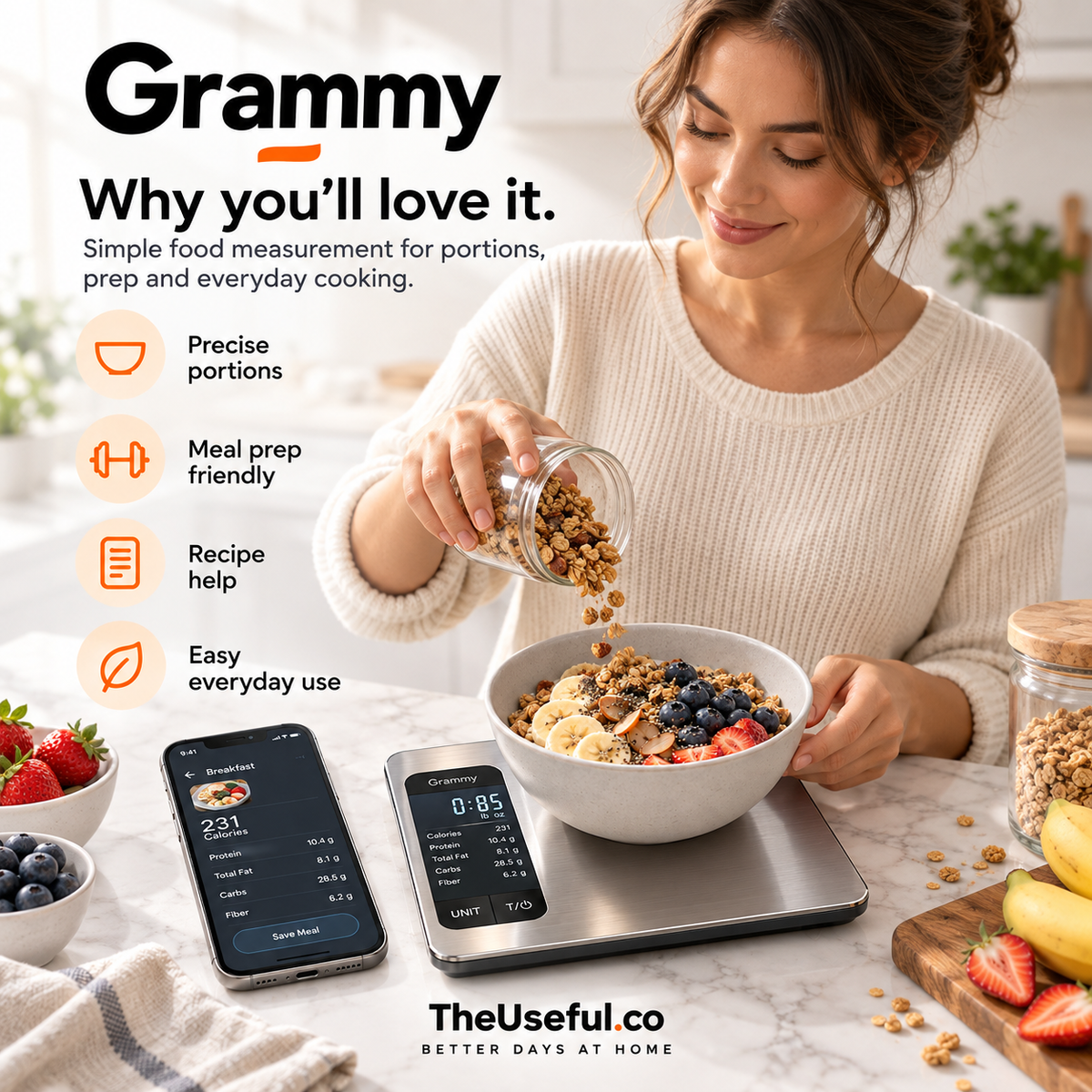 Grammy Smart Food Scale