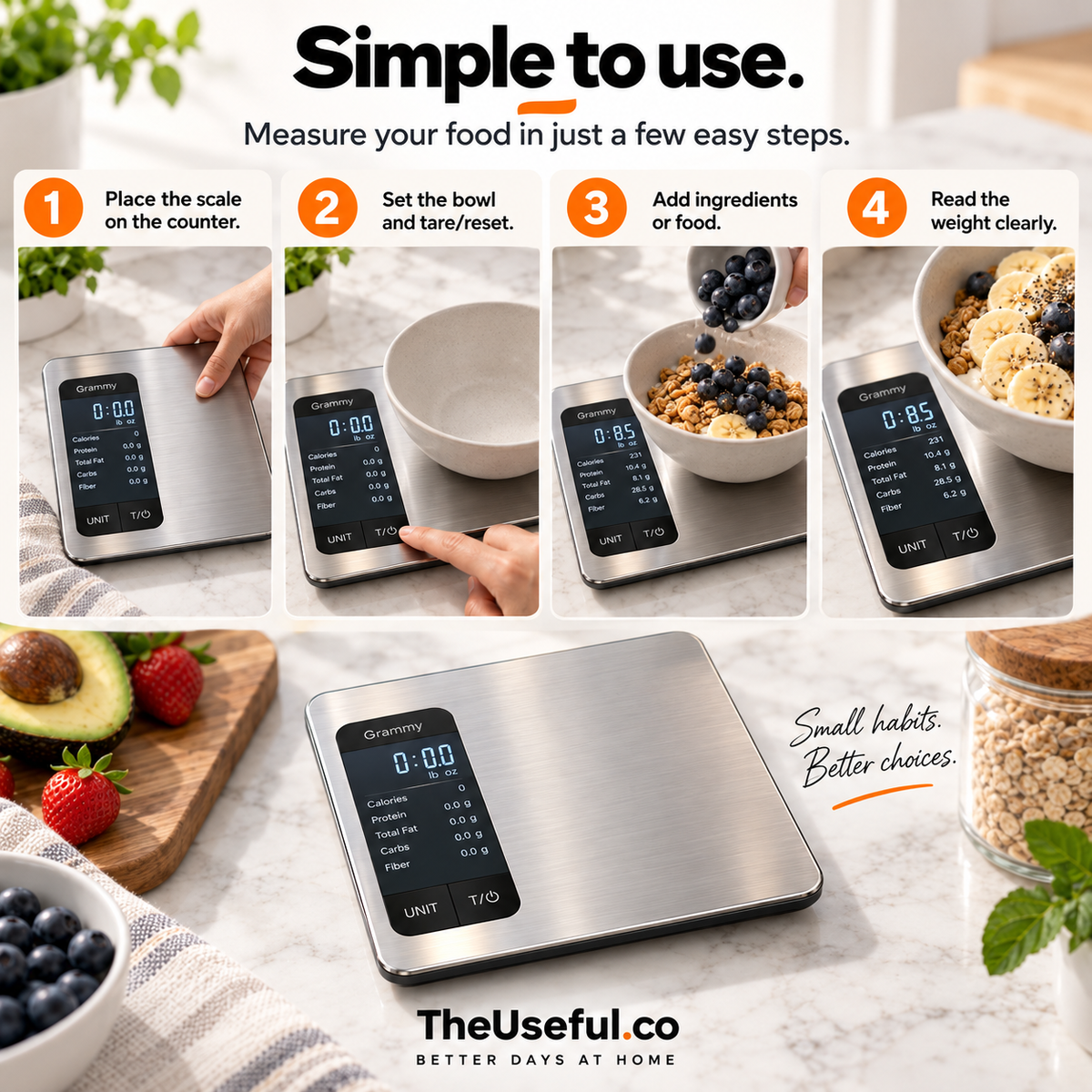 Grammy Smart Food Scale