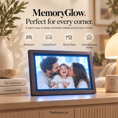 MemoryGlow Smart Digital Frame