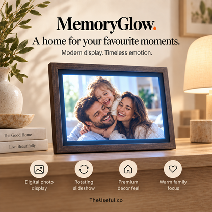 MemoryGlow Smart Digital Frame