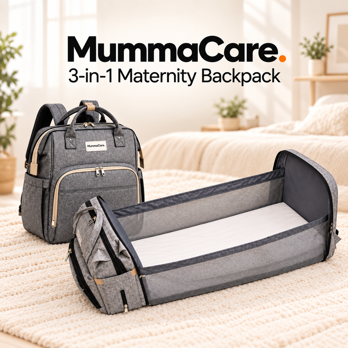 MummaCare 3-in-1 Maternity Backpack