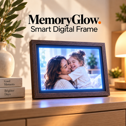 MemoryGlow Smart Digital Frame